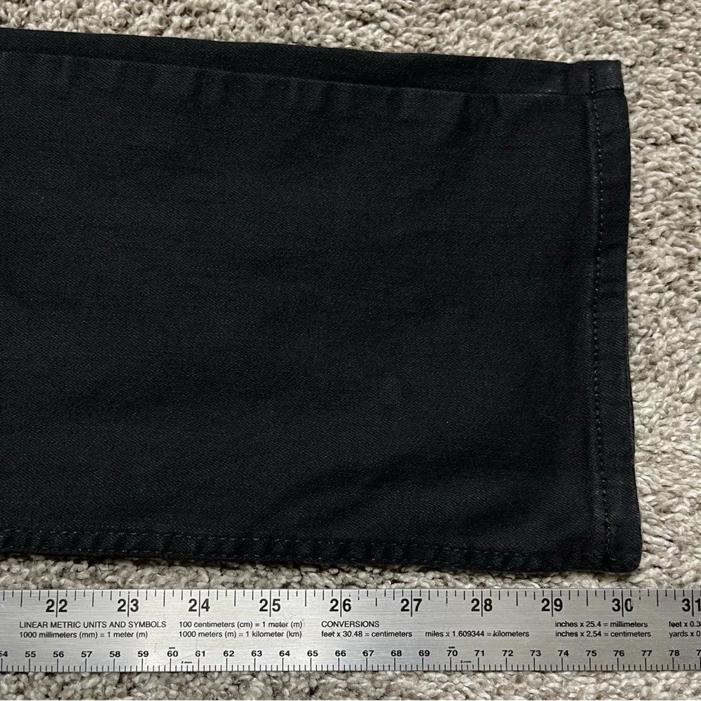 Goodfellow & Co Total Flex Straight Fit Black Stretch Pants 32x32